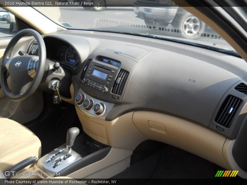 Natural Khaki / Beige 2010 Hyundai Elantra GLS