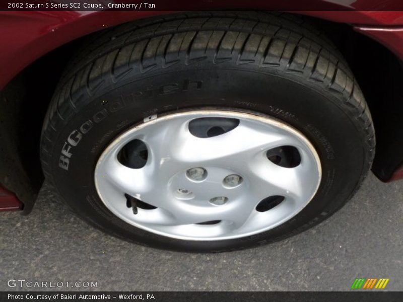 Cranberry / Tan 2002 Saturn S Series SC2 Coupe