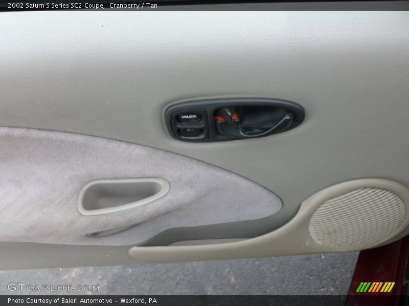 Cranberry / Tan 2002 Saturn S Series SC2 Coupe