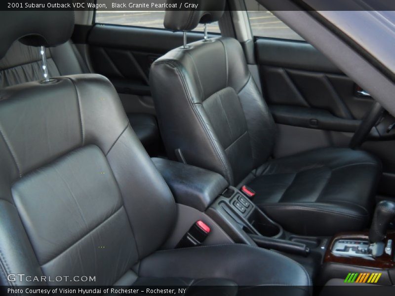 Black Granite Pearlcoat / Gray 2001 Subaru Outback VDC Wagon
