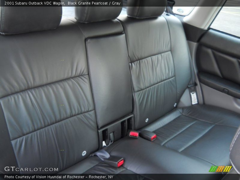 Black Granite Pearlcoat / Gray 2001 Subaru Outback VDC Wagon