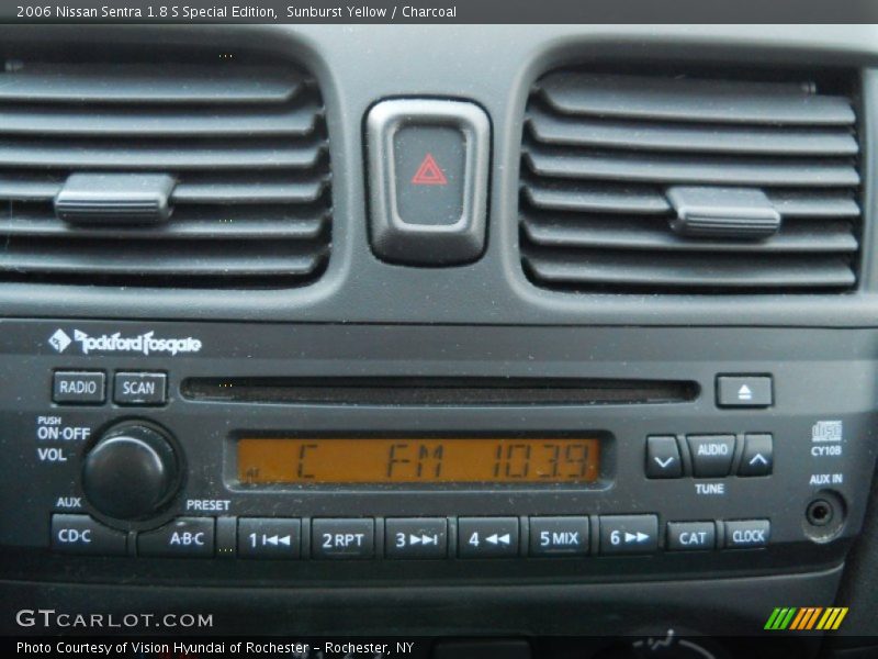 Sunburst Yellow / Charcoal 2006 Nissan Sentra 1.8 S Special Edition