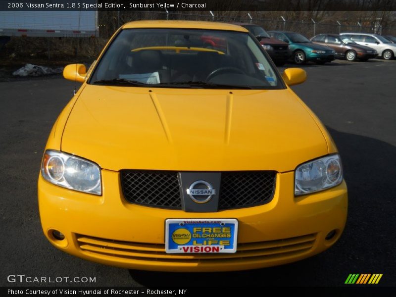 Sunburst Yellow / Charcoal 2006 Nissan Sentra 1.8 S Special Edition