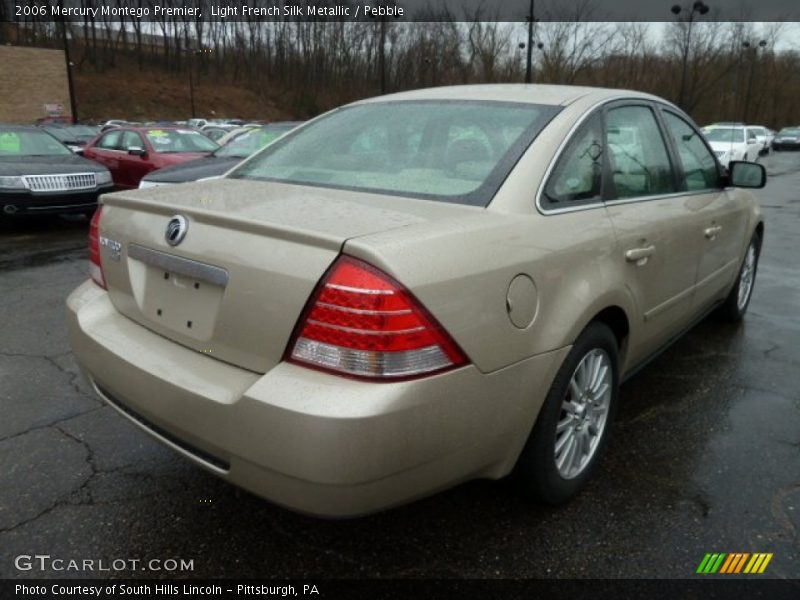 Light French Silk Metallic / Pebble 2006 Mercury Montego Premier