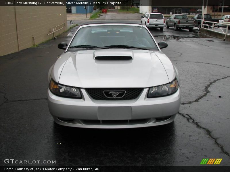 Silver Metallic / Medium Graphite 2004 Ford Mustang GT Convertible