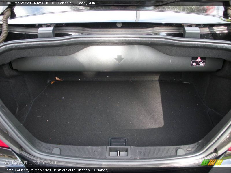 Black / Ash 2006 Mercedes-Benz CLK 500 Cabriolet