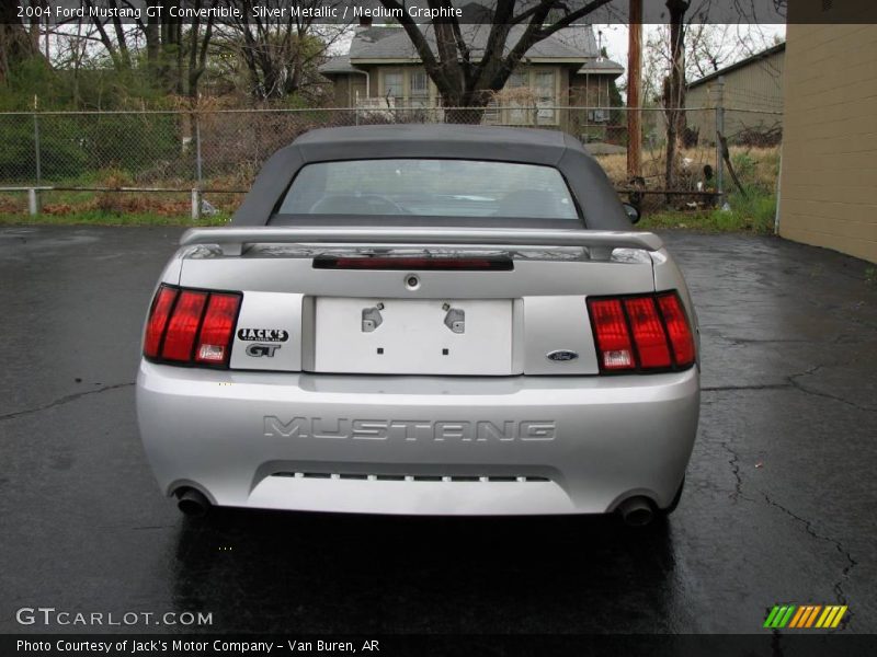 Silver Metallic / Medium Graphite 2004 Ford Mustang GT Convertible