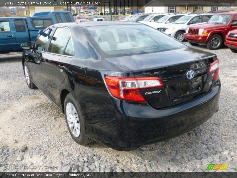 Cosmic Gray Mica / Ash 2012 Toyota Camry Hybrid LE