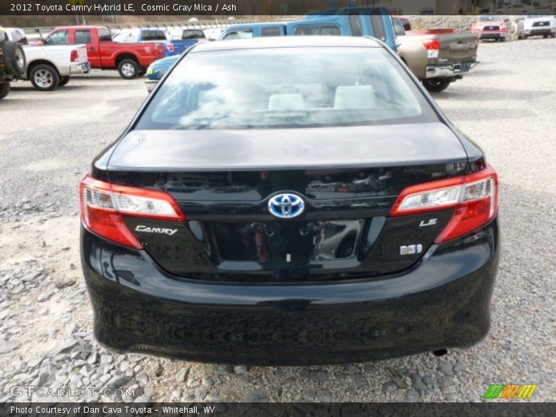 Cosmic Gray Mica / Ash 2012 Toyota Camry Hybrid LE