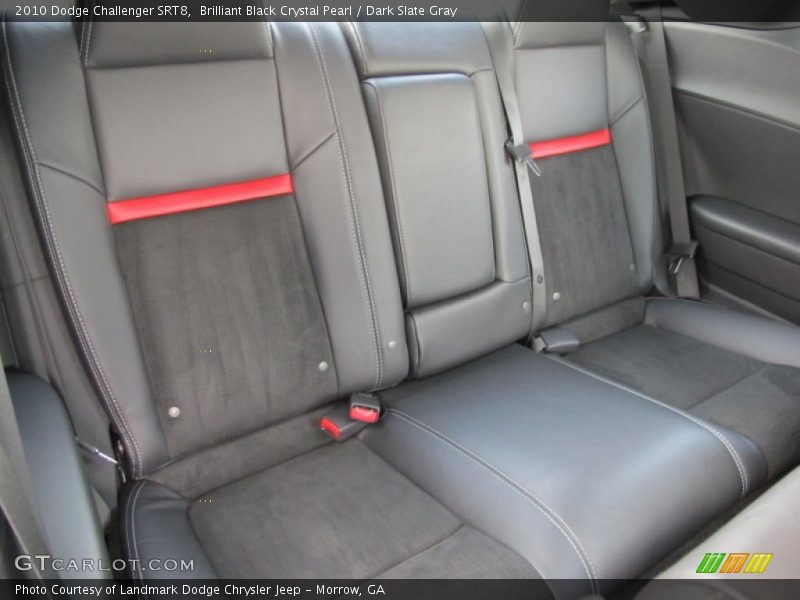 Brilliant Black Crystal Pearl / Dark Slate Gray 2010 Dodge Challenger SRT8