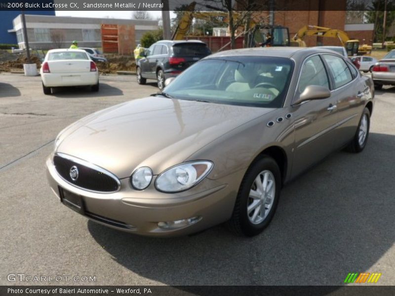 Sandstone Metallic / Neutral 2006 Buick LaCrosse CX