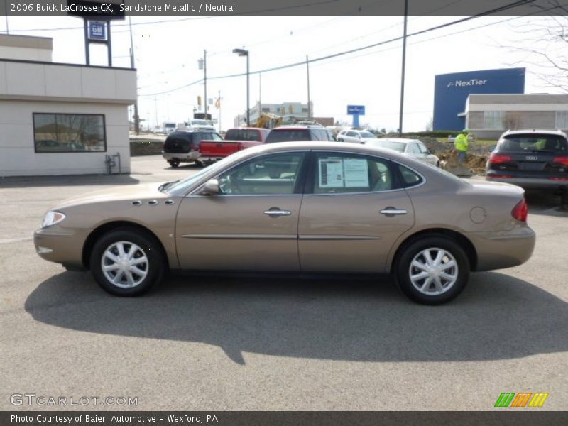 Sandstone Metallic / Neutral 2006 Buick LaCrosse CX