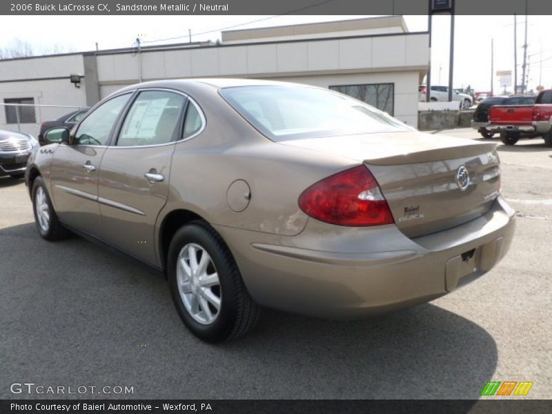 Sandstone Metallic / Neutral 2006 Buick LaCrosse CX