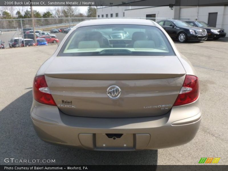 Sandstone Metallic / Neutral 2006 Buick LaCrosse CX