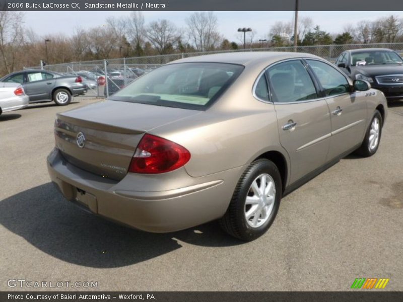Sandstone Metallic / Neutral 2006 Buick LaCrosse CX