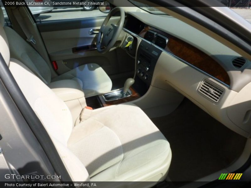 Sandstone Metallic / Neutral 2006 Buick LaCrosse CX