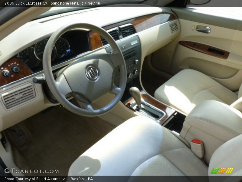 Sandstone Metallic / Neutral 2006 Buick LaCrosse CX