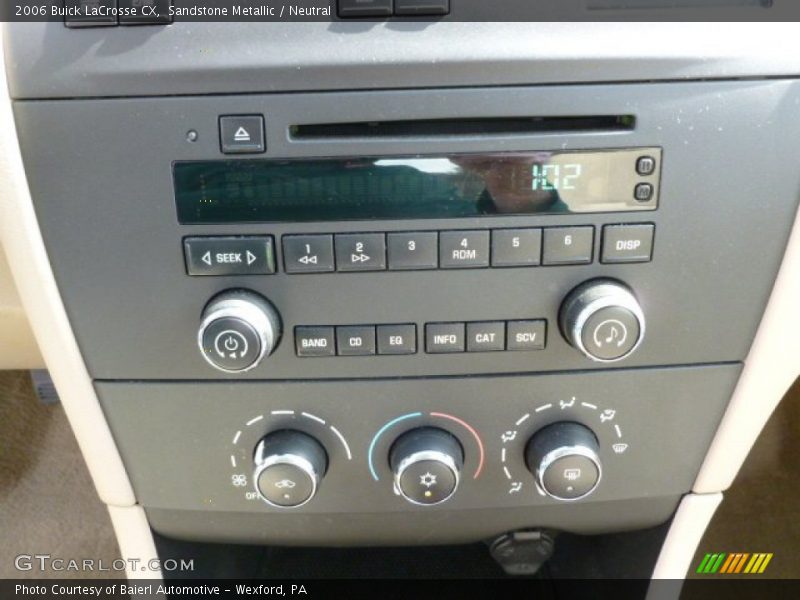 Sandstone Metallic / Neutral 2006 Buick LaCrosse CX
