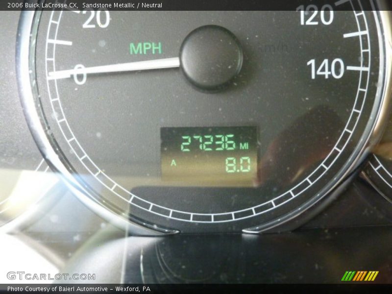 Sandstone Metallic / Neutral 2006 Buick LaCrosse CX