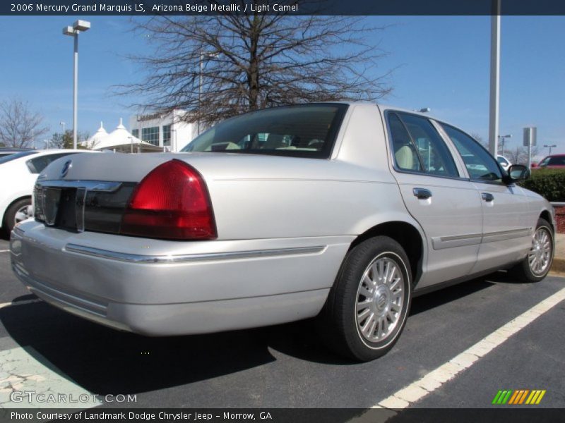 Arizona Beige Metallic / Light Camel 2006 Mercury Grand Marquis LS