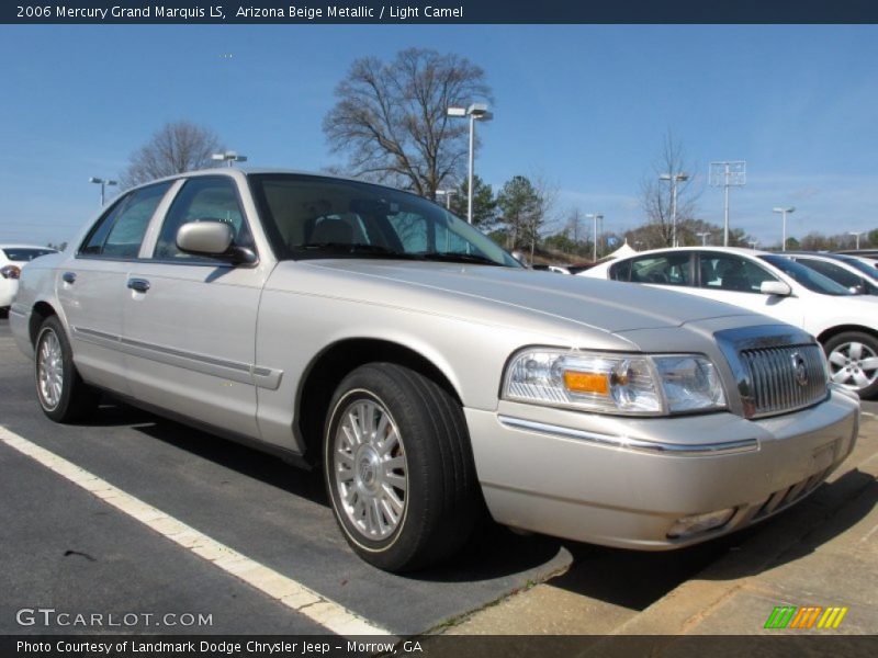 Arizona Beige Metallic / Light Camel 2006 Mercury Grand Marquis LS