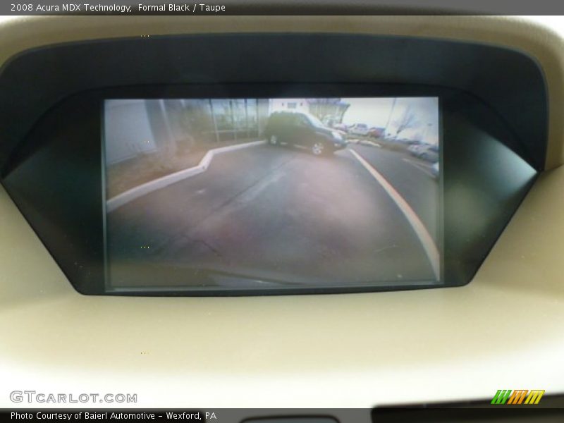 Formal Black / Taupe 2008 Acura MDX Technology