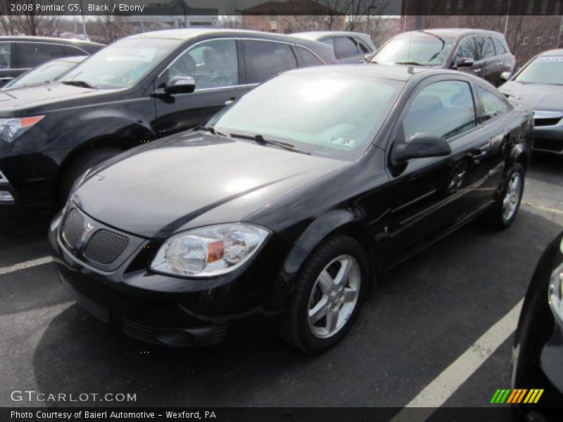 Black / Ebony 2008 Pontiac G5