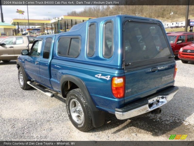 Dark Teal / Medium Dark Flint 2004 Mazda B-Series Truck B4000 Cab Plus 4x4