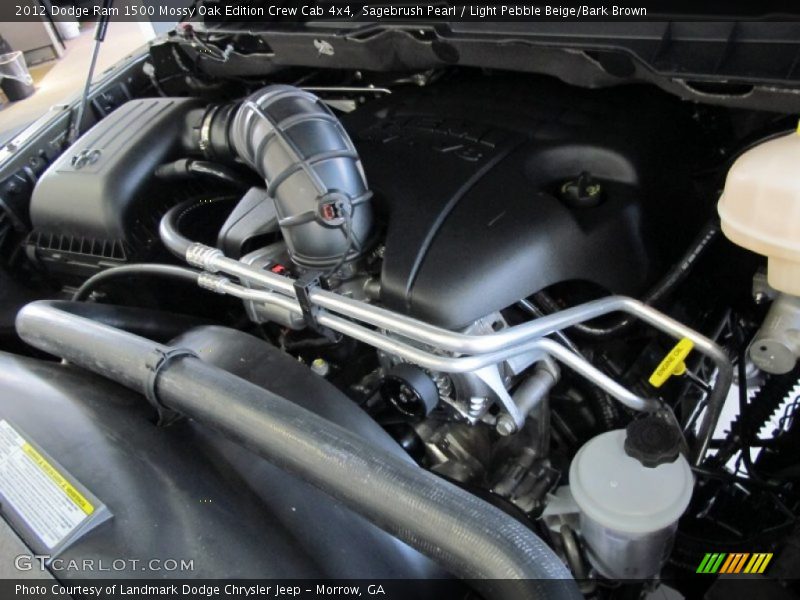 Sagebrush Pearl / Light Pebble Beige/Bark Brown 2012 Dodge Ram 1500 Mossy Oak Edition Crew Cab 4x4