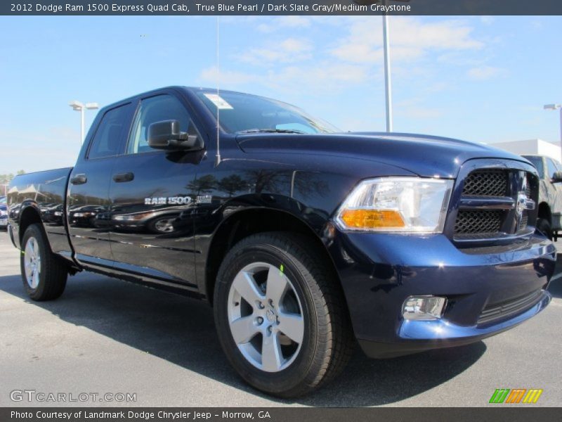 Front 3/4 View of 2012 Ram 1500 Express Quad Cab
