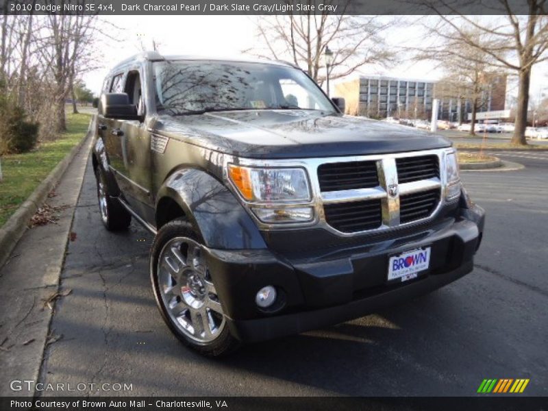 Dark Charcoal Pearl / Dark Slate Gray/Light Slate Gray 2010 Dodge Nitro SE 4x4
