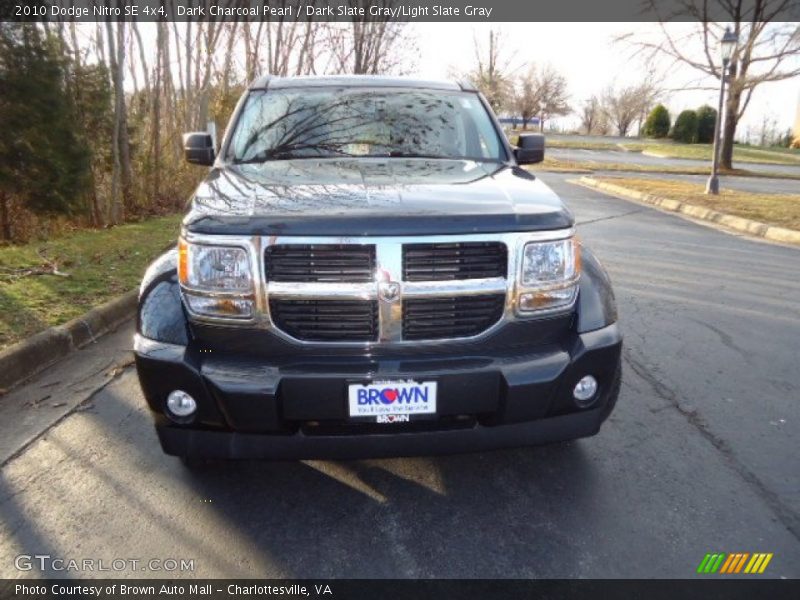 Dark Charcoal Pearl / Dark Slate Gray/Light Slate Gray 2010 Dodge Nitro SE 4x4