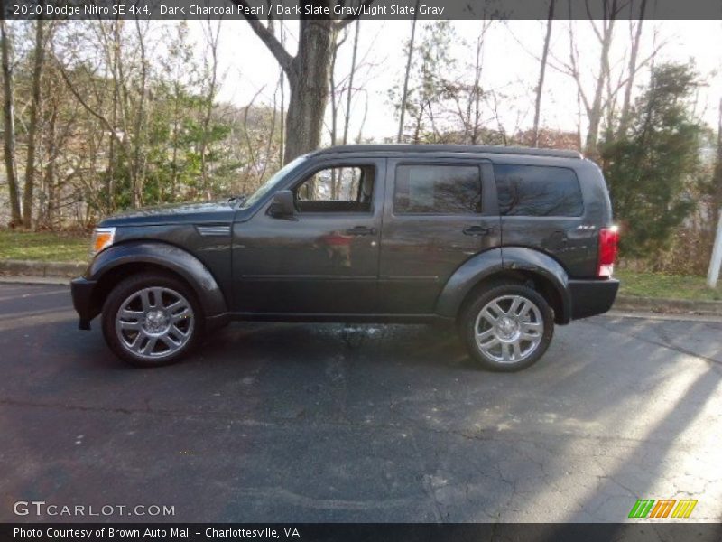 Dark Charcoal Pearl / Dark Slate Gray/Light Slate Gray 2010 Dodge Nitro SE 4x4