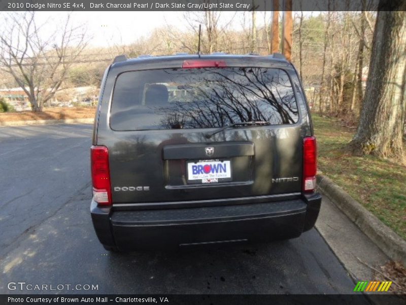Dark Charcoal Pearl / Dark Slate Gray/Light Slate Gray 2010 Dodge Nitro SE 4x4