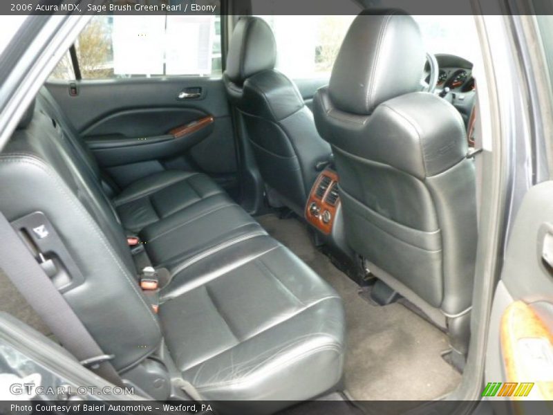 Sage Brush Green Pearl / Ebony 2006 Acura MDX
