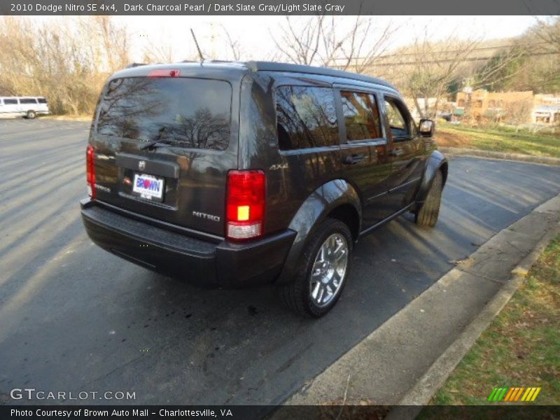 Dark Charcoal Pearl / Dark Slate Gray/Light Slate Gray 2010 Dodge Nitro SE 4x4