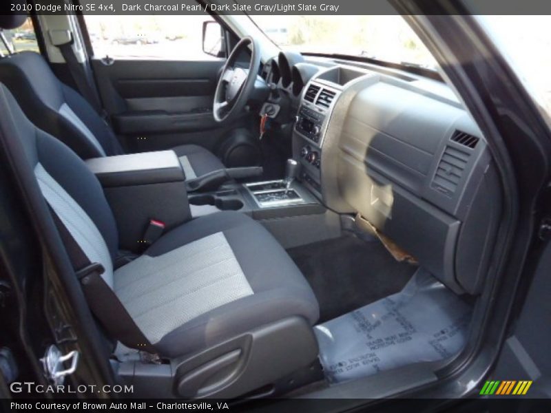 Dark Charcoal Pearl / Dark Slate Gray/Light Slate Gray 2010 Dodge Nitro SE 4x4