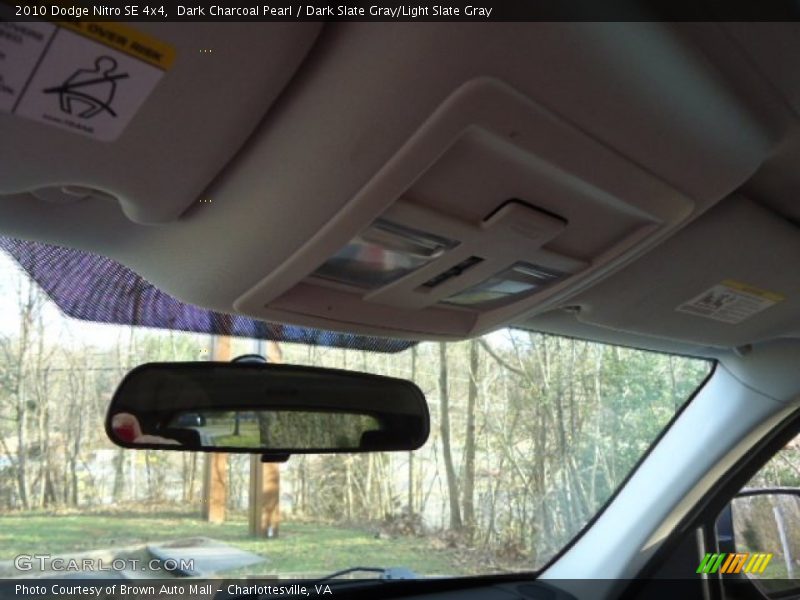 Dark Charcoal Pearl / Dark Slate Gray/Light Slate Gray 2010 Dodge Nitro SE 4x4