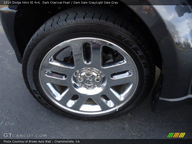 Dark Charcoal Pearl / Dark Slate Gray/Light Slate Gray 2010 Dodge Nitro SE 4x4