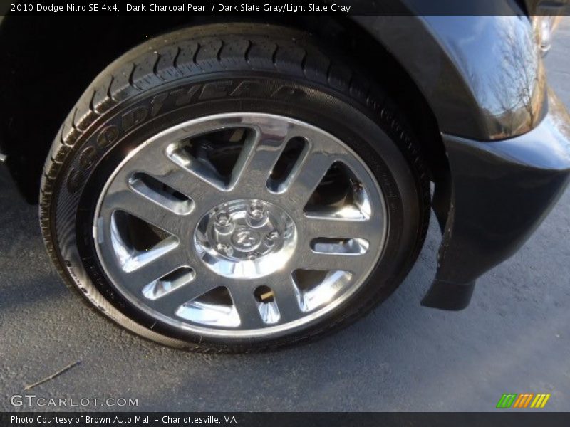 Dark Charcoal Pearl / Dark Slate Gray/Light Slate Gray 2010 Dodge Nitro SE 4x4