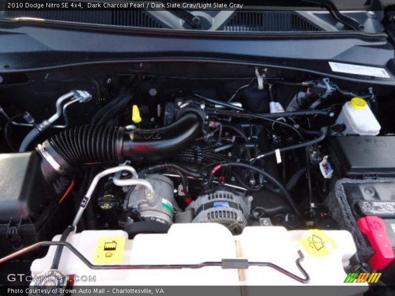 Dark Charcoal Pearl / Dark Slate Gray/Light Slate Gray 2010 Dodge Nitro SE 4x4