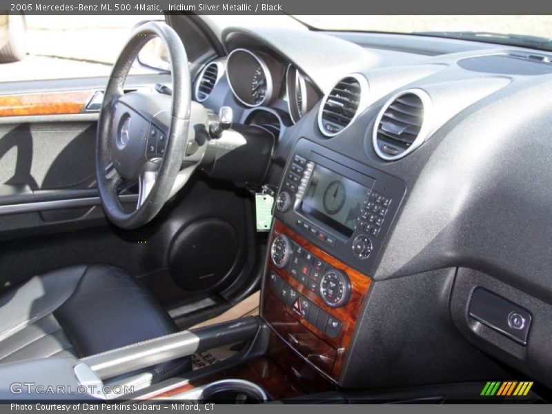 Iridium Silver Metallic / Black 2006 Mercedes-Benz ML 500 4Matic