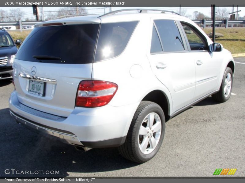 Iridium Silver Metallic / Black 2006 Mercedes-Benz ML 500 4Matic