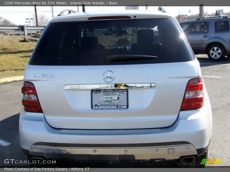 Iridium Silver Metallic / Black 2006 Mercedes-Benz ML 500 4Matic