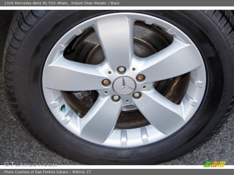 Iridium Silver Metallic / Black 2006 Mercedes-Benz ML 500 4Matic