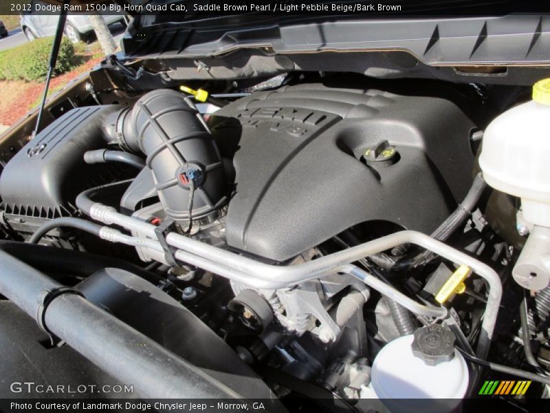Saddle Brown Pearl / Light Pebble Beige/Bark Brown 2012 Dodge Ram 1500 Big Horn Quad Cab