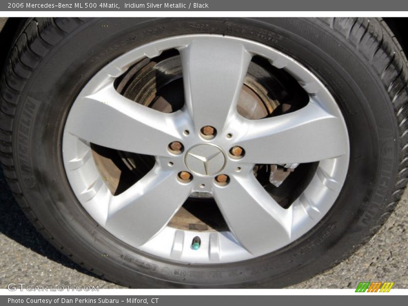 Iridium Silver Metallic / Black 2006 Mercedes-Benz ML 500 4Matic