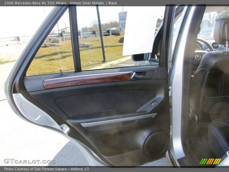 Iridium Silver Metallic / Black 2006 Mercedes-Benz ML 500 4Matic