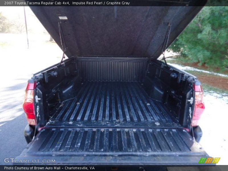 Impulse Red Pearl / Graphite Gray 2007 Toyota Tacoma Regular Cab 4x4