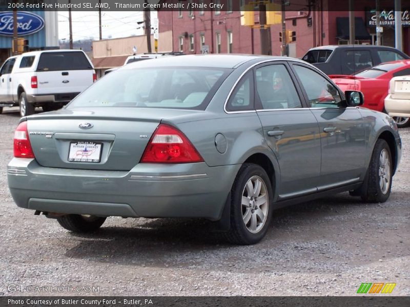Titanium Green Metallic / Shale Grey 2006 Ford Five Hundred SEL AWD